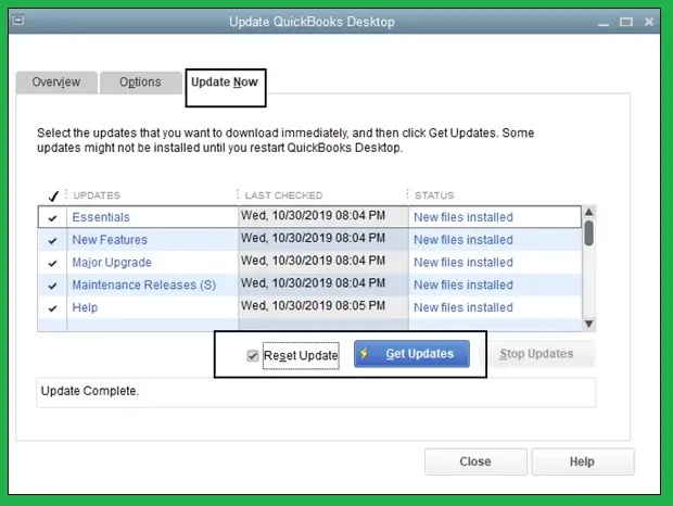 Update QuickBooks Desktop When Getting Error Code Ps038