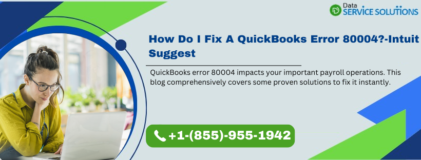 QuickBooks Error 80004