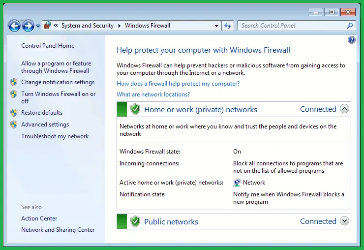 Windows Firewall