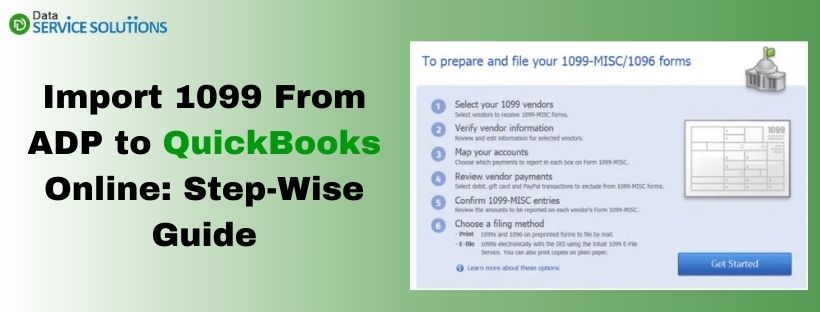 import 1099 from adp to quickbooks online