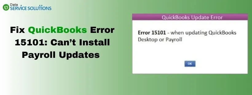 quickbooks payroll update error 15101