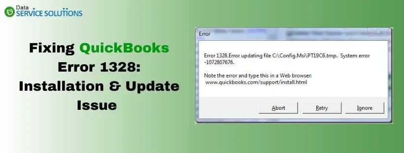 fix quickbooks error 1328