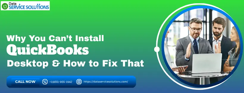 Can’t Install QuickBooks Desktop