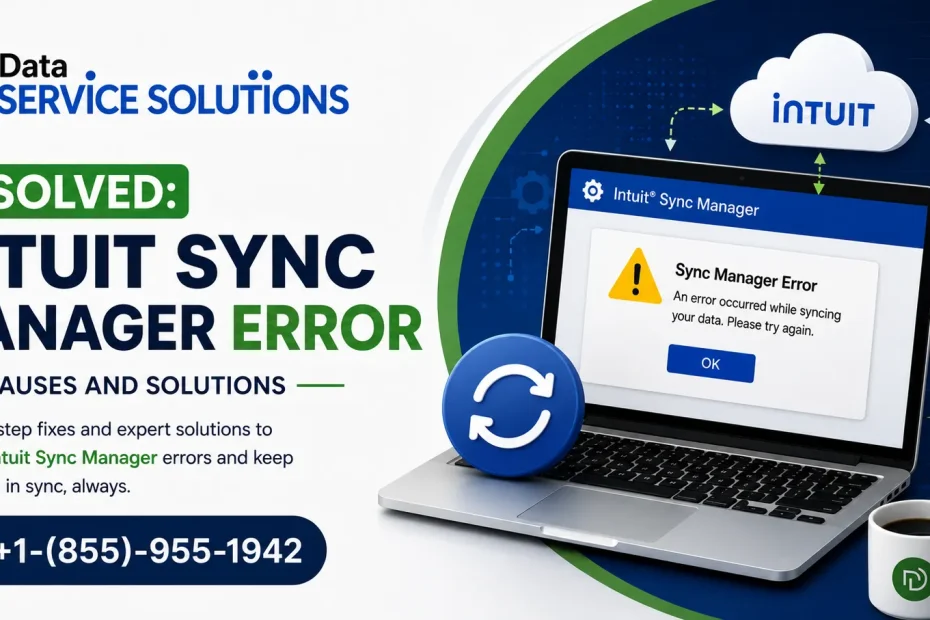 intuit sync manager error