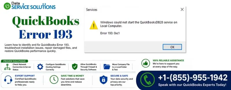 quickbooks error 193