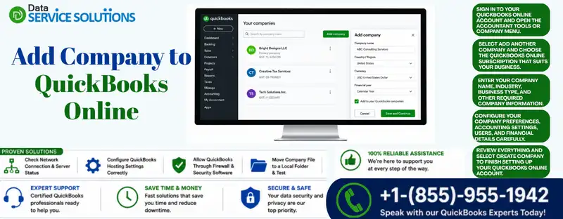 add company to quickbooks online