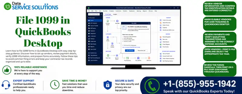 file 1099 in quickbooks desktop
