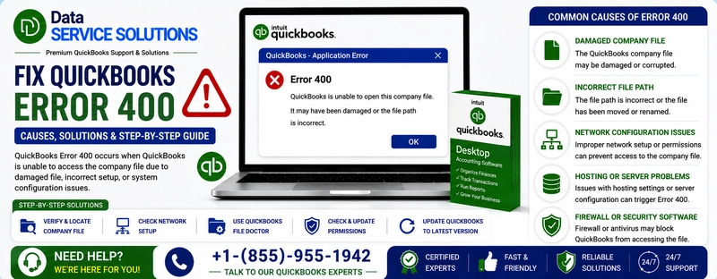 quickbooks error 400