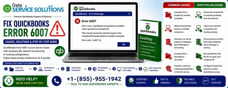 quickbooks error 6007