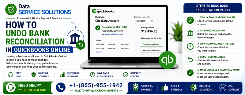 bank reconciliation quickbooks online