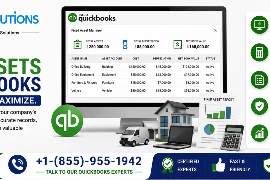 manage fixed assets quickbooks