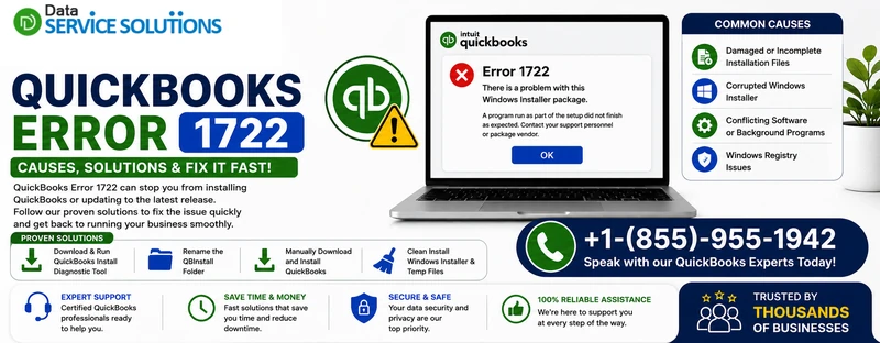 quickbooks error 1722