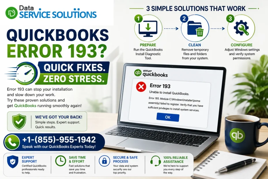 quickbooks error 193