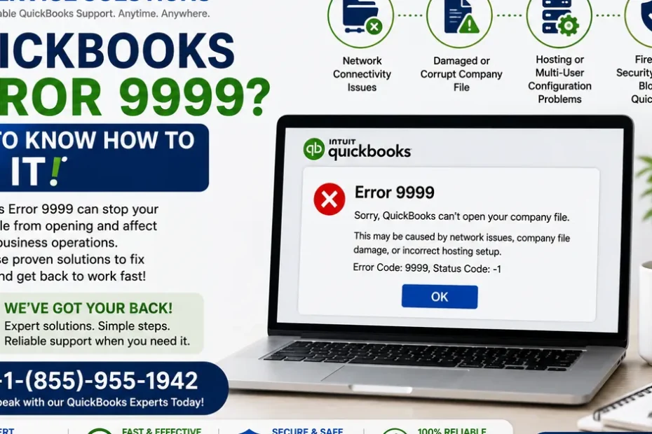 quickbooks error 9999