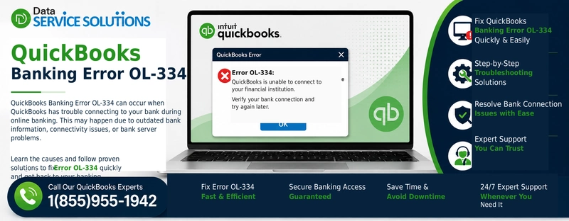 quickbooks banking error ol 334