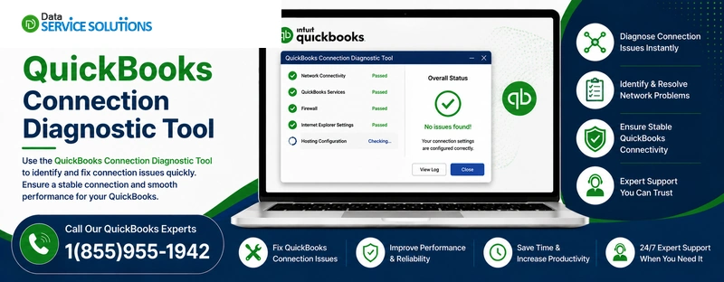 quickbooks connection diagnostic tool