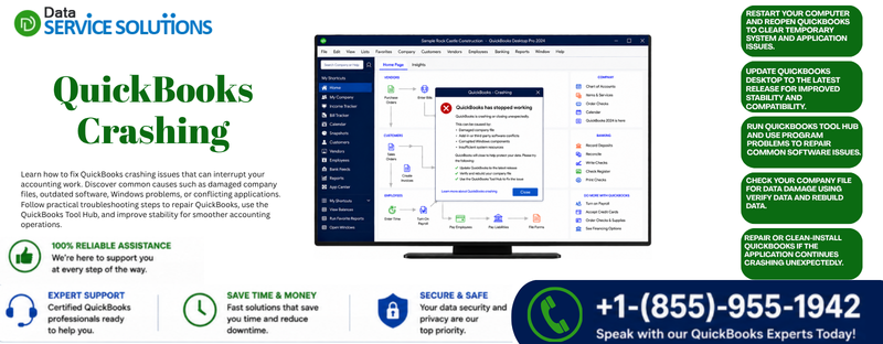 quickbooks crashing