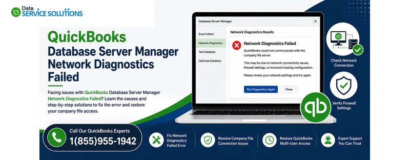 quickbooks database server manager network diagnostics failed