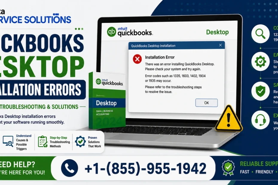quickbooks desktop installation errors