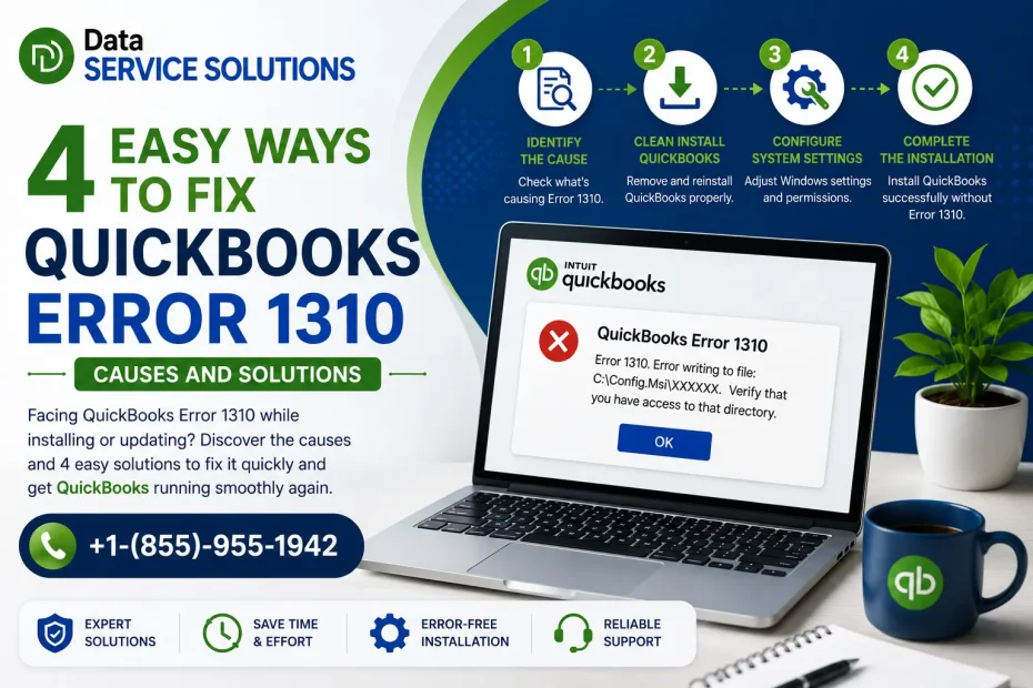 quickbooks error 1310