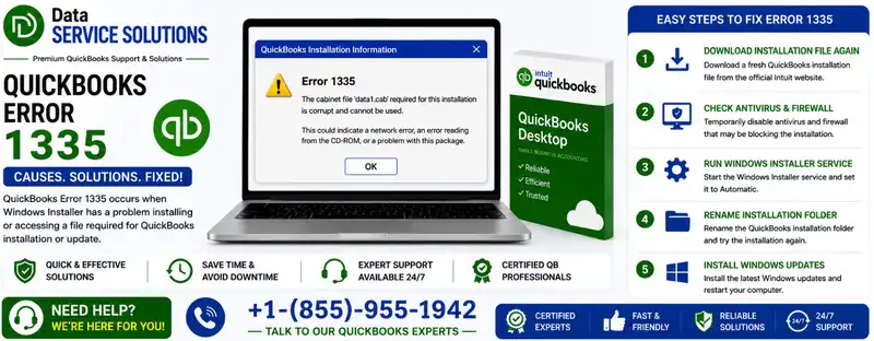 quickbooks error 1335