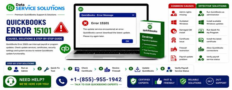quickbooks error 15101