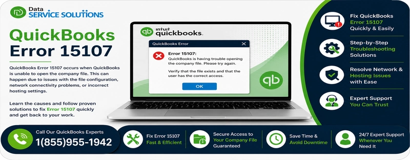 quickbooks error 15107