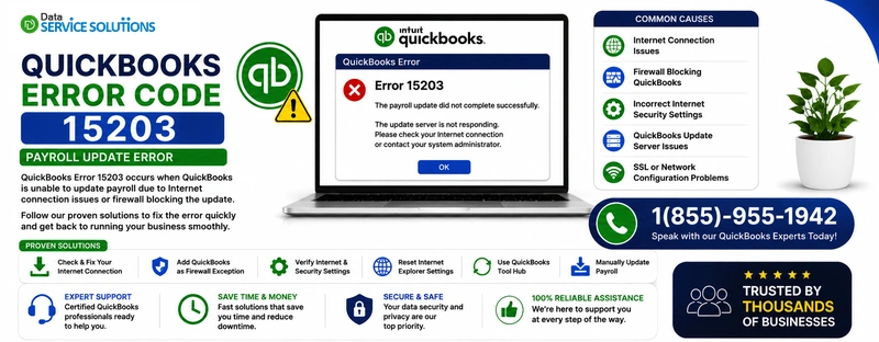 quickbooks error 15203