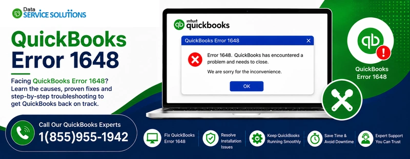quickbooks error 1648
