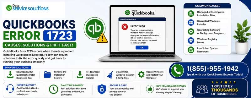 quickbooks error 1723