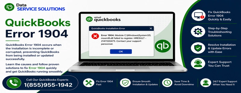 quickbooks error 1904