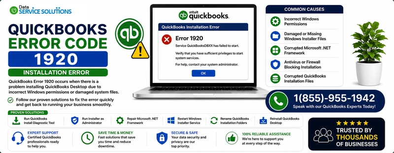 quickbooks error 1920