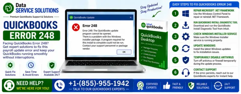 quickbooks error 248