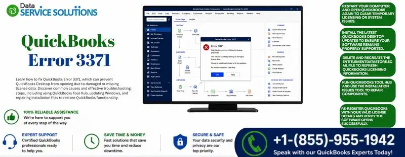 quickbooks error 3371