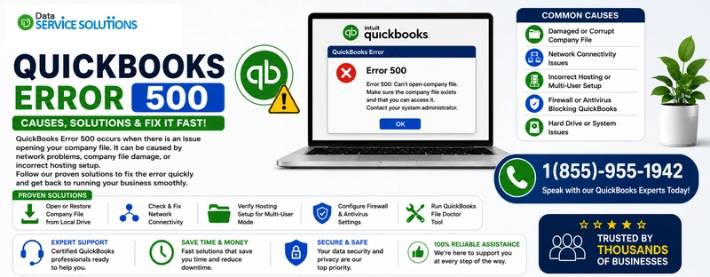 quickbooks error 500