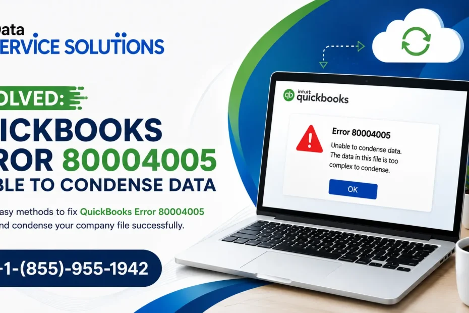 quickbooks error 80004005