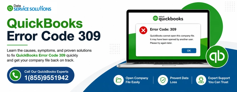 quickbooks error code 309