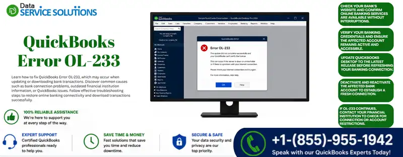 quickbooks error ol 233