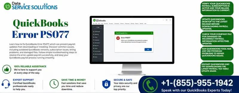 quickbooks error ps077