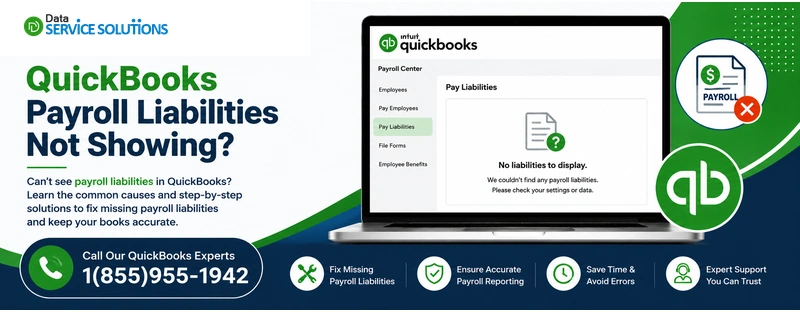 quickbooks payroll liabilities not showing