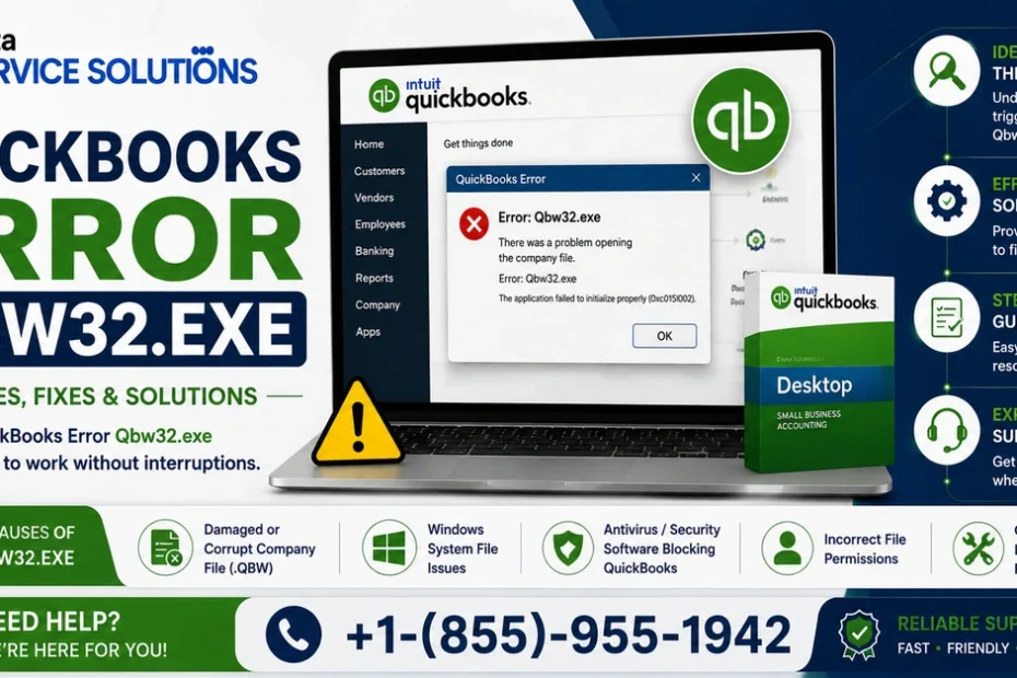 quickbooks qbw32-exe error