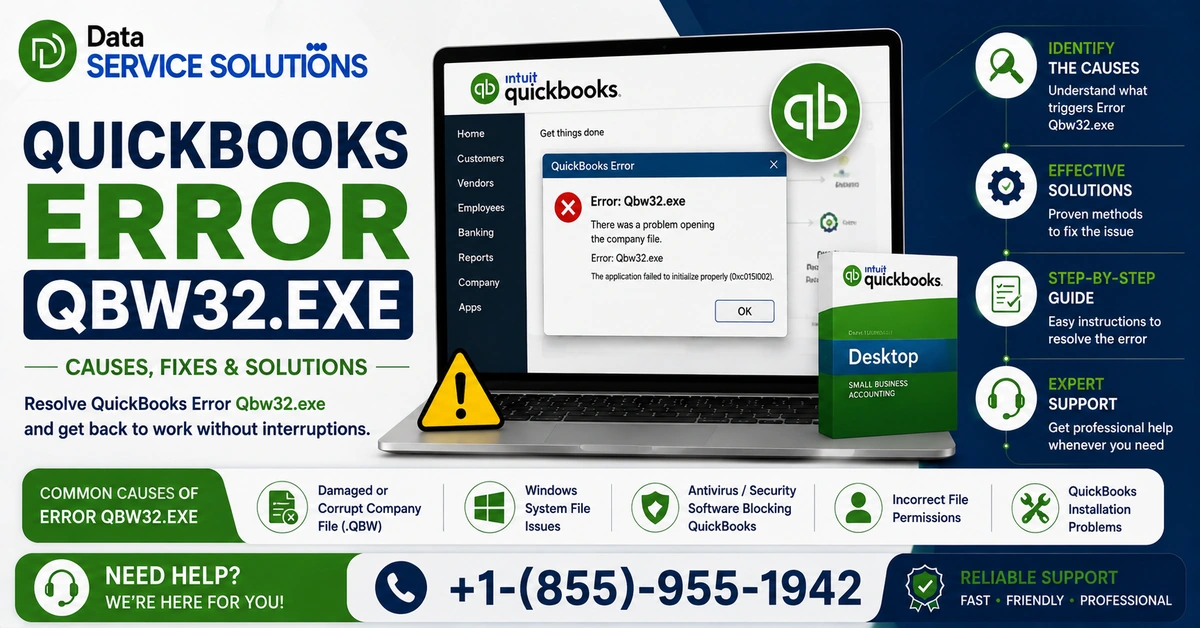 quickbooks qbw32-exe error