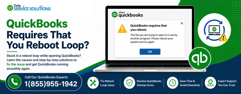 quickbooks requires that you reboot loop