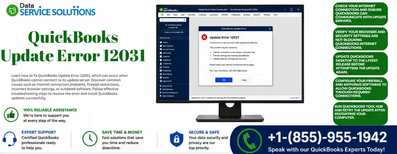 quickbooks update error 12031